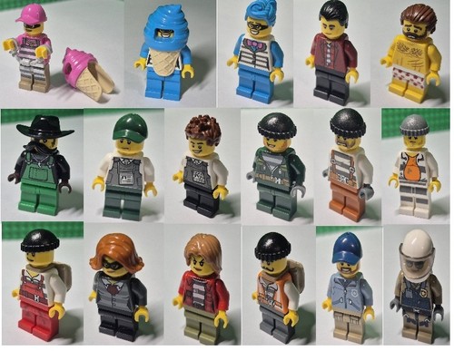 Lego minifigures police - -,
