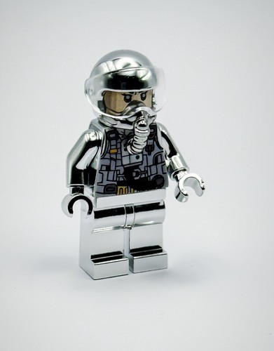 Lego chrome silver - chrome, plated