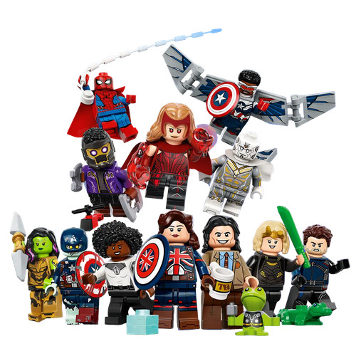 Lego minifigures marvel - lego,