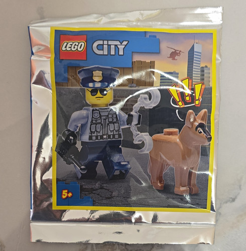 Lego city police officer with - lego,