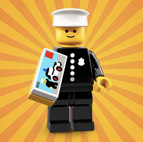 Lego minifigure classic police - classic,
