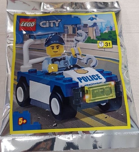 Lego city police car foil - lego,