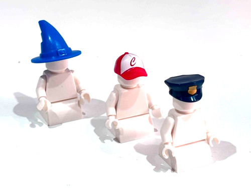 Lego minifigure headgear hat - minifigure,